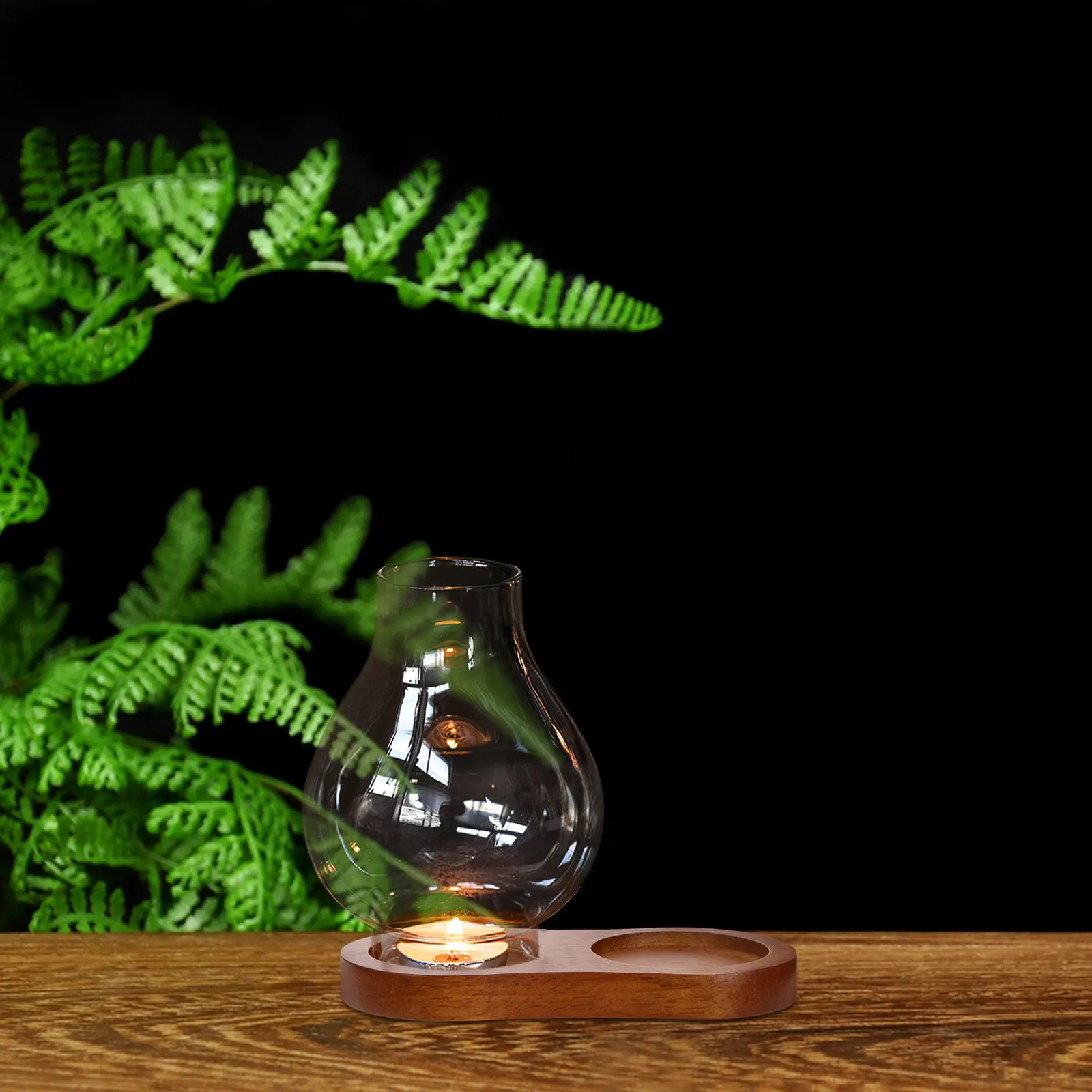 Handblown Clear Glass Lamp Chimney Vintage Oil Lampshade Hurricane Lamp Shade Replacement for Lights Lampshade