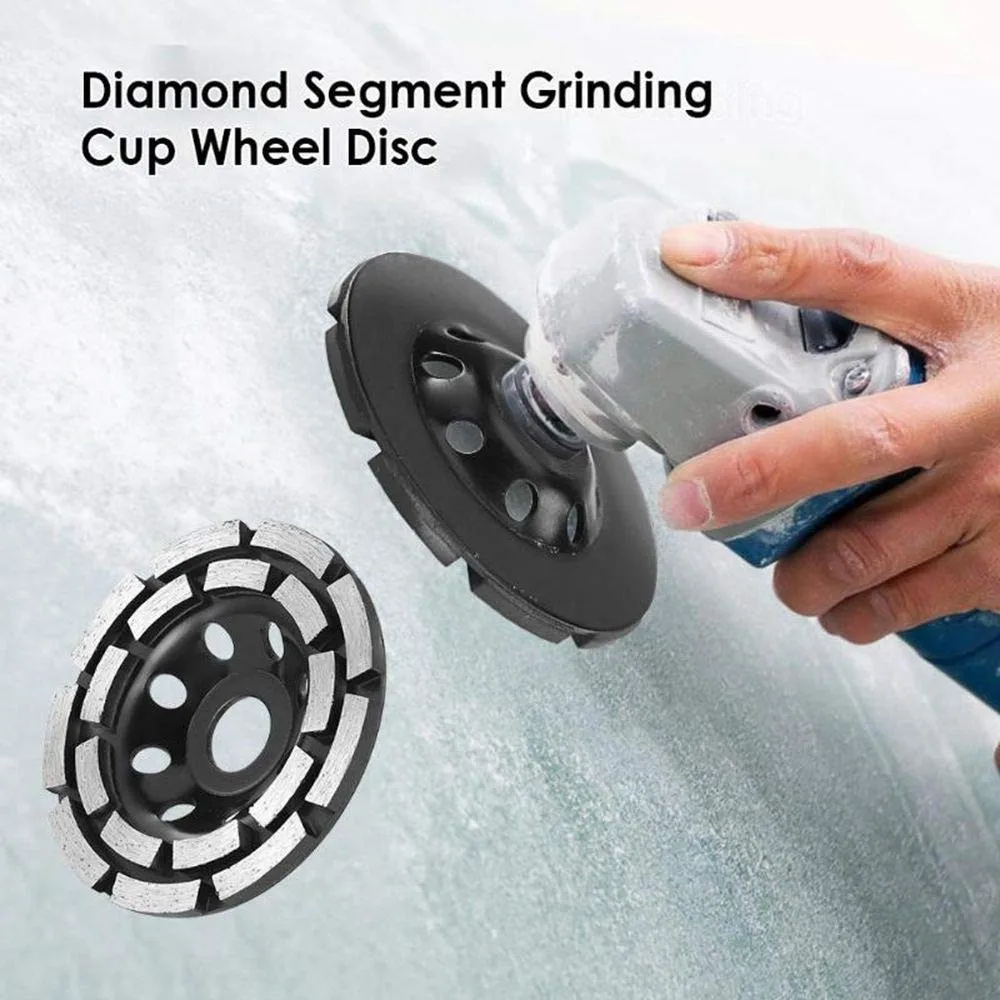 115mm 125mm 180mm Diamond Grinding Wheel Disc Cup Saw For Concrete Stone For Asphalt Cutting Polishing Angle Grinder Power Tools