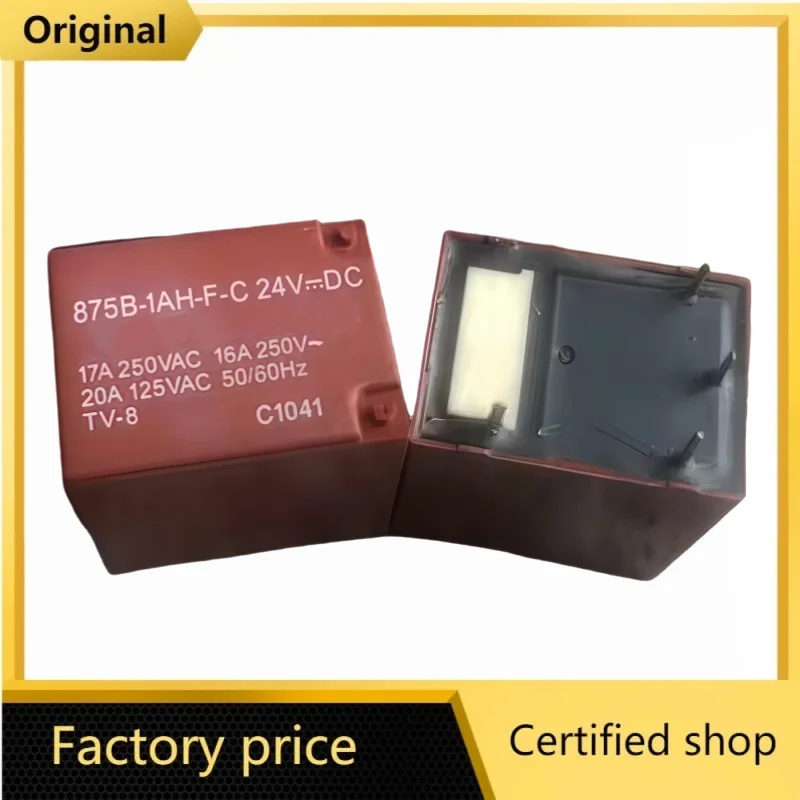 Brand new original relay 875B-1AH-FC-12V, 875b-fc-dc12v, 875B-1AH-FC-12VDC