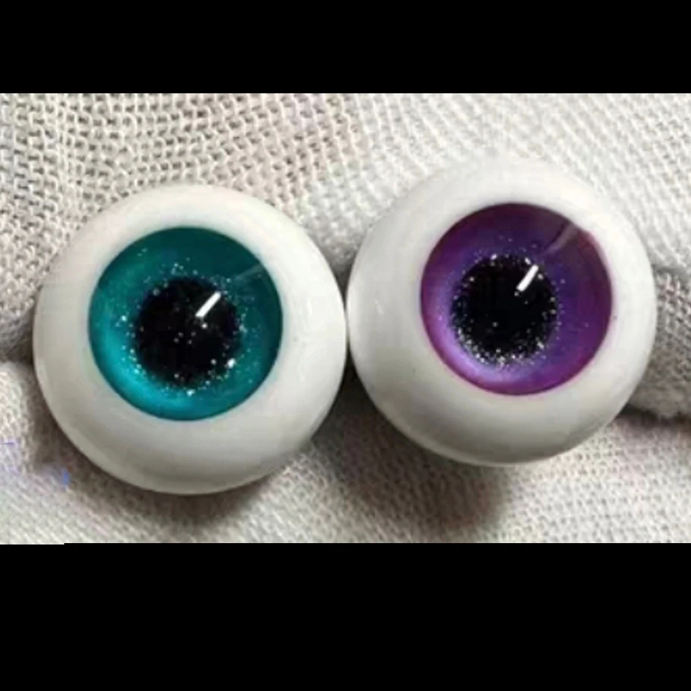 14mm/16mm Puppenaugen DIY Handgefertigte Augenbälle Puppenzubehör für 1/4 1/3 Puppe BJD Gipsaugen – Detail 5