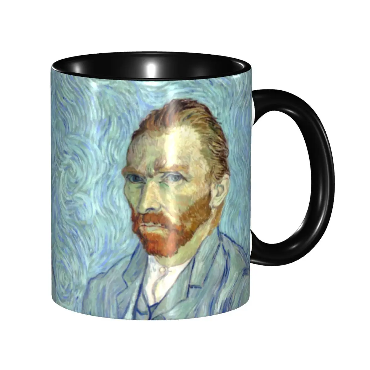 

Self-portrait Of Vincent Van Gogh Coffee Mug DIY Custom Ceramic Mug Cup Creative Present