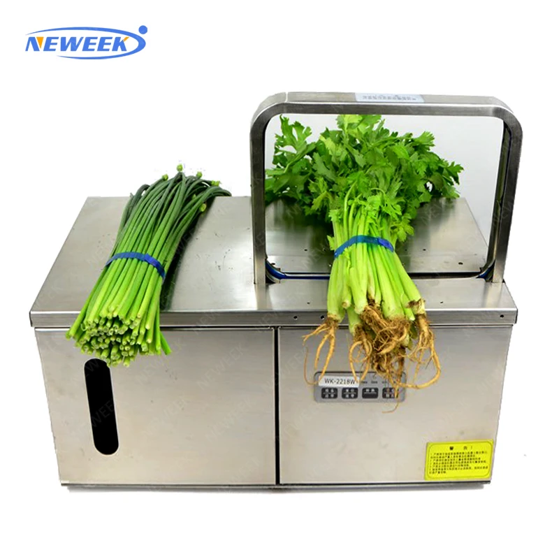 

NEWEEK Nicer vegetable sausage vegetables tying bundle strapping money strapping machine