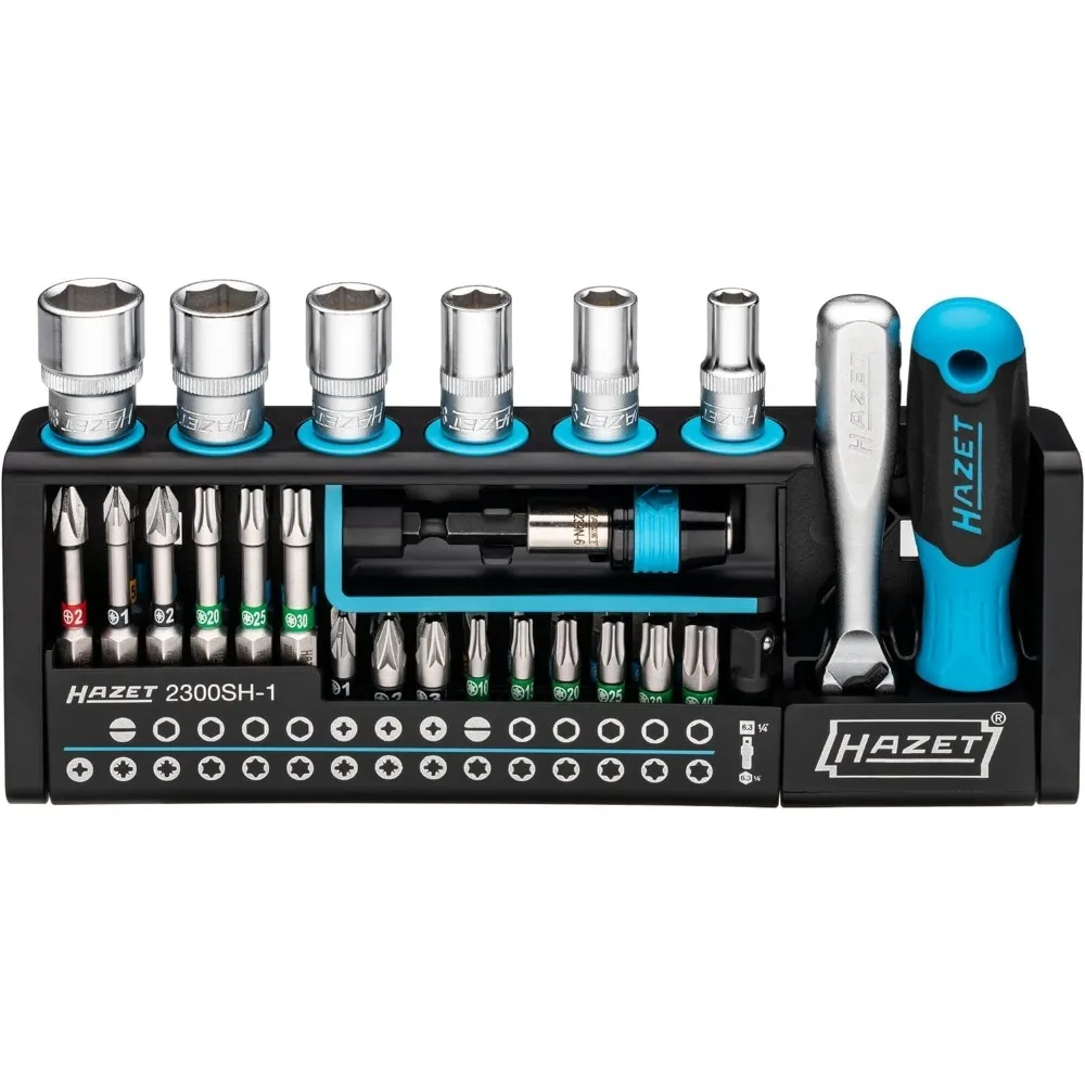 Hazet Smartholder 2300sh-1 Socket Spanner Set Bit Set - Premium Hand Tools