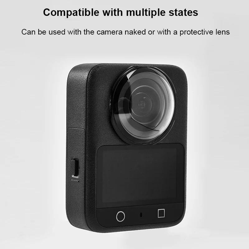 

Lens Cap for DJI Osmo 360, Lens Protective Cover Guard Silicone Protector Anti-Dust Fall Resistant Protection Camera Accessories