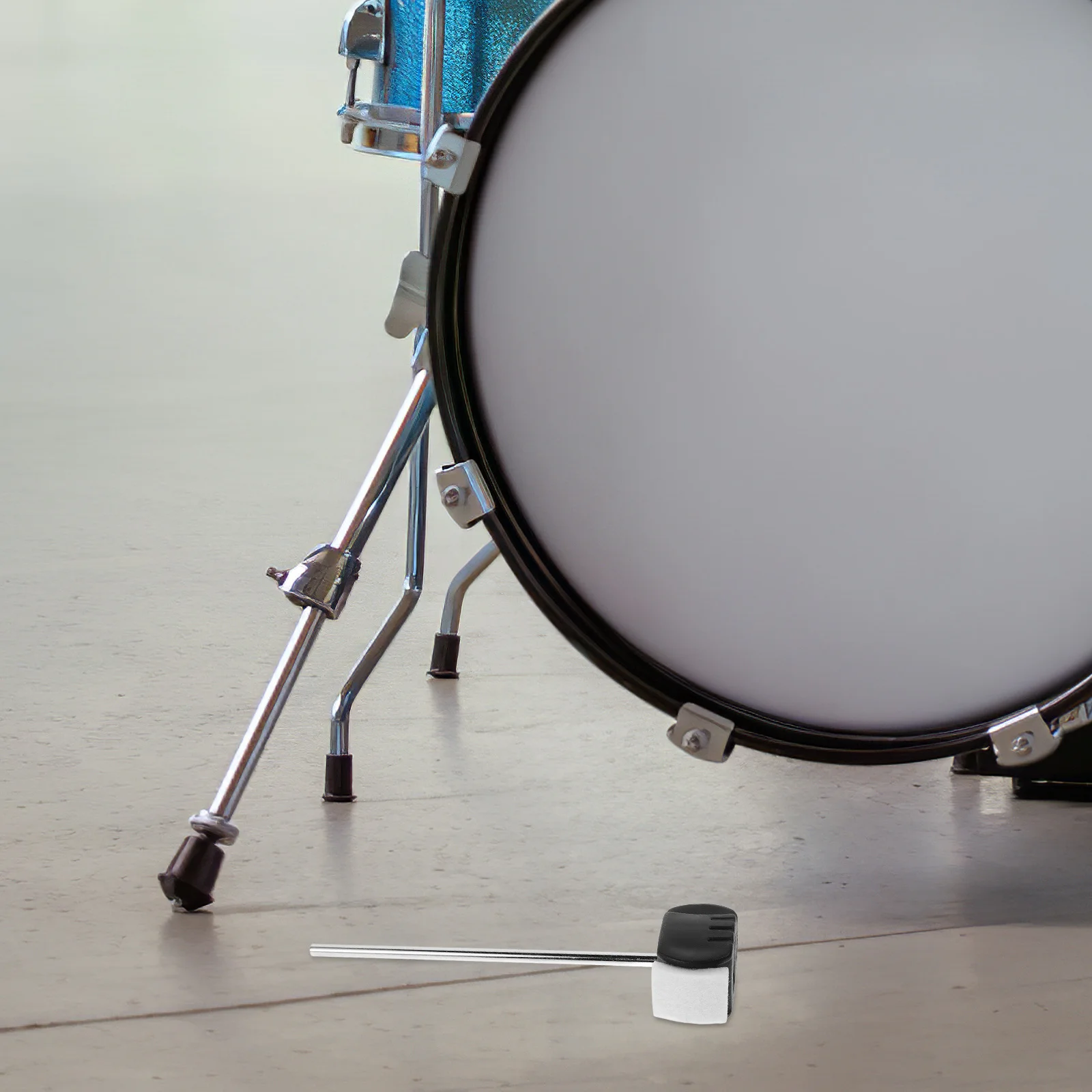 

Bass Drum Pedal Stainless Steel Hammer Head Replacement Part Drum Kit Accessory Pedal Beater for Precise Striking Force