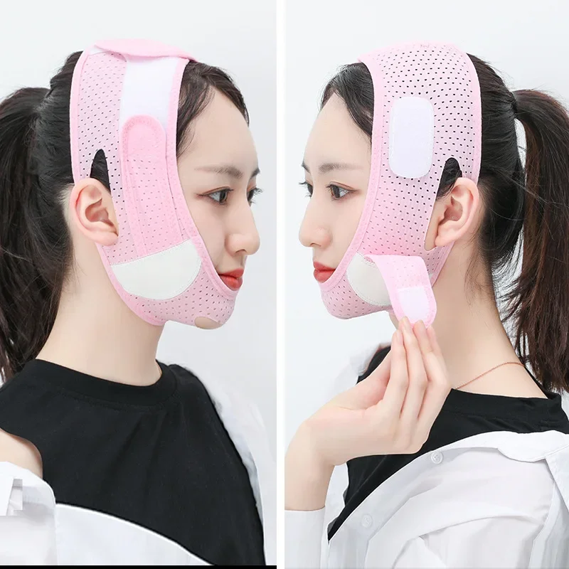 1pcs Face Lift V Shaper Mask Anti Wrinkle Strap Beauty Neck Thin Lift Face Care Facial Slimming Bandage Chin Cheek Lift Up Belt