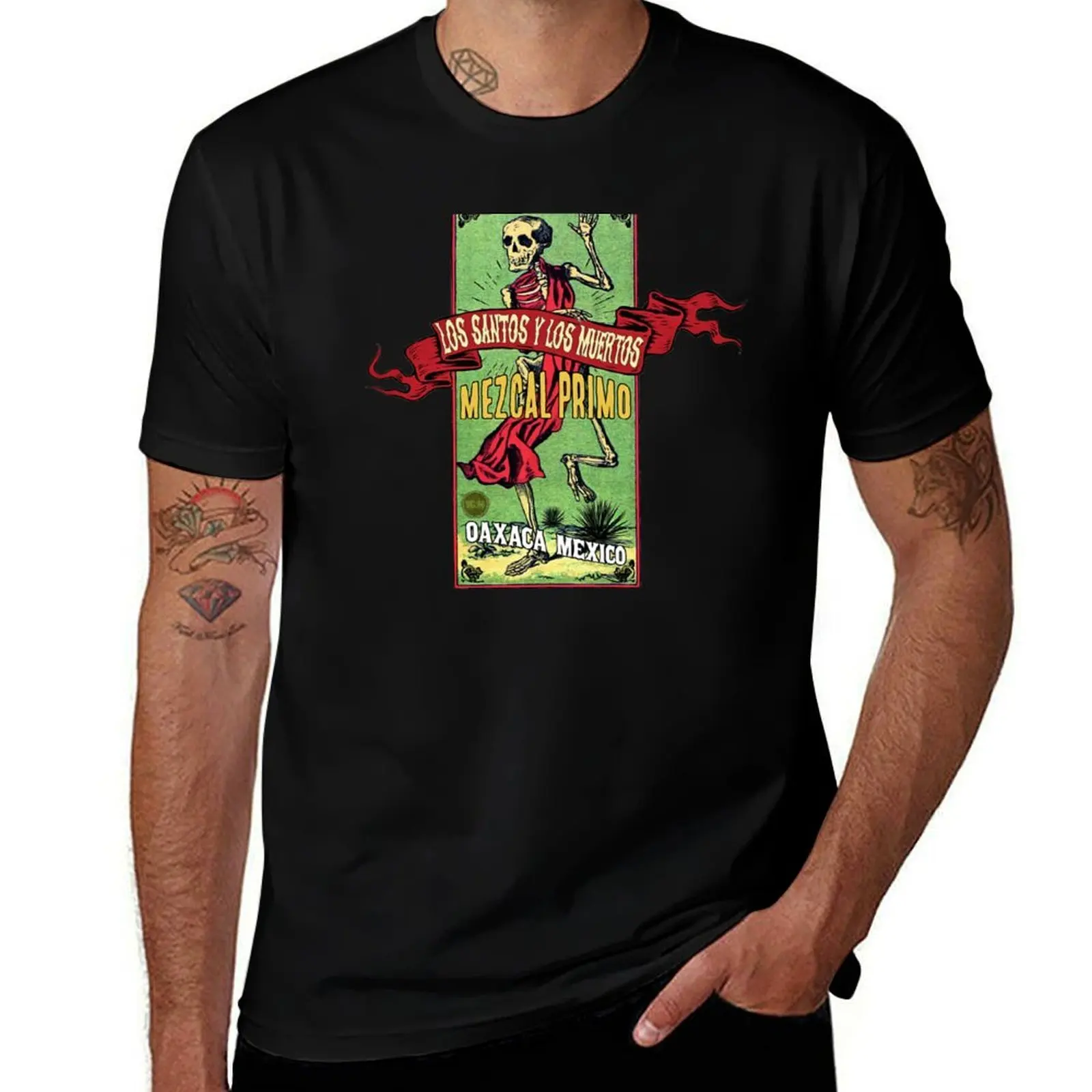 Mexican Vintage Mezcal T-Shirt Independence Day Short Sleeve T-Shirt