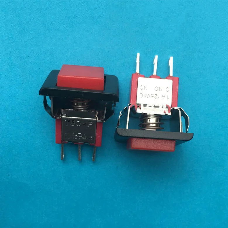 1PCS Taiwan original UL, CSA certified toggle switch 1A/125VAC button switch T80-P8701-F22A