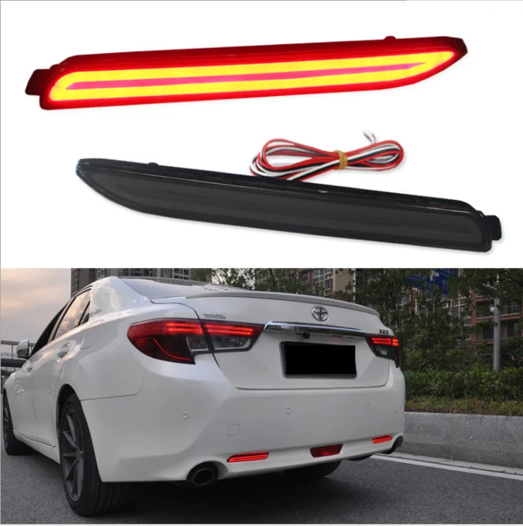 مناسبة لضوء المصد الخلفي من Reiz، ضوء الضباب الخلفي Camry Yizhi، ضوء الذيل، ضوء المصد الخلفي، غاسل ضوء المصد الخلفي #6