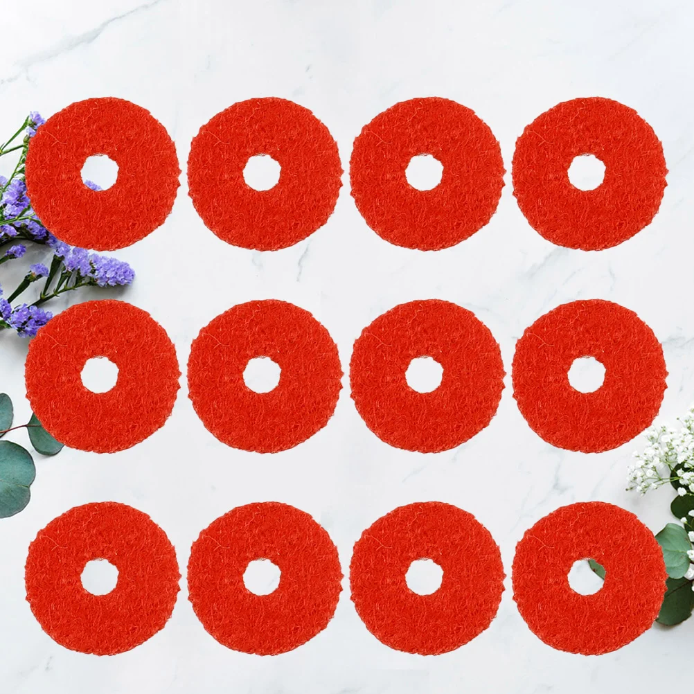 

90Pcs Piano Tuning Accessories Felt Wool Washers Small Ring Piano Regulating Parts Noise Reduction Keyboard Repair Supplies