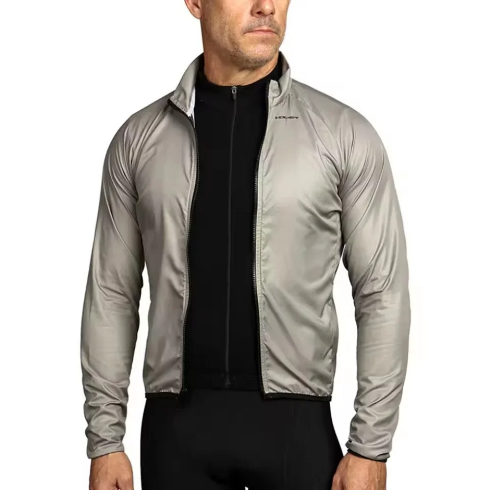 VOLER Cycling Windproof/Waterproof Men's Long Sleeve Jerseys Windbreak Bike Rain Jacket Lightweight Mtb Shirts Jaqueta Ciclismo - Image 5