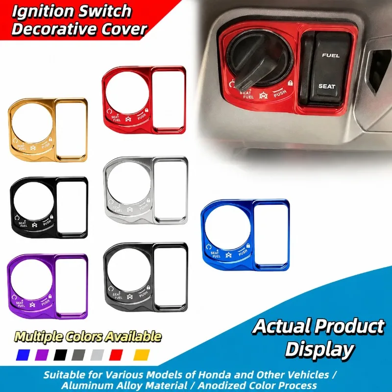 For Haojue UFR150 2025 Motorbike Ignition‑switch Protective‑cover Modified Trim‑shell for Start‑key Lock‑switch Decorative Guard