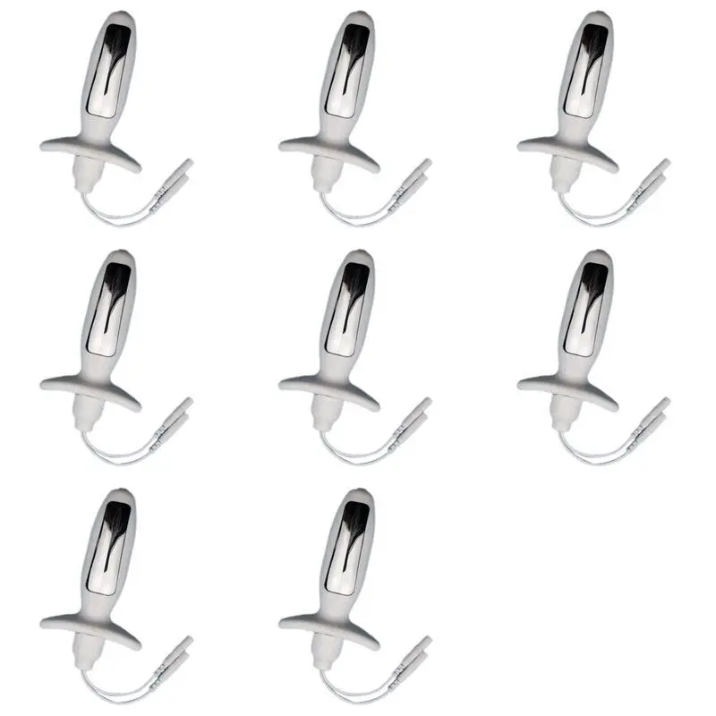 

ABIT 8X Vaginal Probe Electrodes For Pelvic Floor Exerciser Incontinence Use With TENS/EMS Machines Therapy Kegel Exerciser