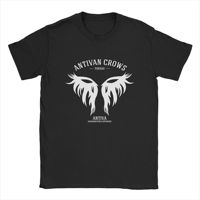 Men's T-Shirts Dragon Age The Veilguard Crows Lucanis Dellamorte Fun 100% Cotton Tee Shirt Short Sleeve  T Shirt Round Neck Tops