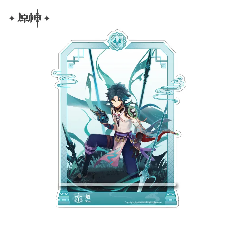 [ของแท้] Genshin Impactอย่างเป็นทางการMiHoYoบทบาทเดิมอะคริลิคขาตั้งโทรศัพท์Xiao Ganyu Hutao Tartaglia Ventiคอสเพลย์อะนิเมะของขวัญ