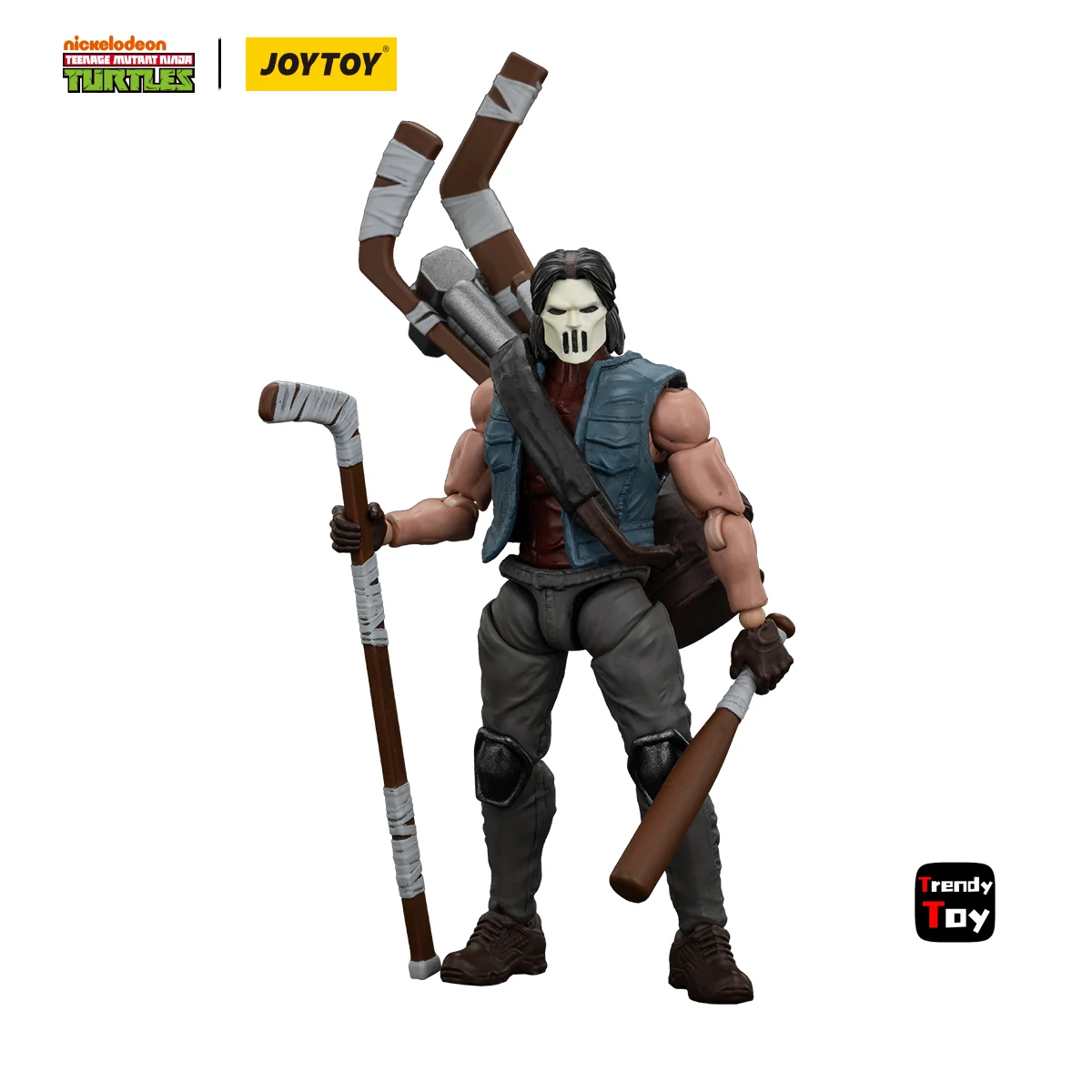 【JOYTOY】TMNT-ケイシー・ジョーンズ 1/18 アクションフィギュア おもちゃ