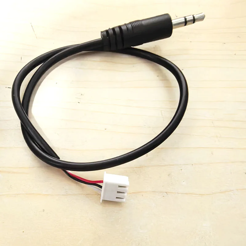 UNISIAN  AUX3.5mm Audio Cable To XH2.54mm 3pin Terminal male to male Stereo Audio Cable Amplifier Extended line for Amplifier