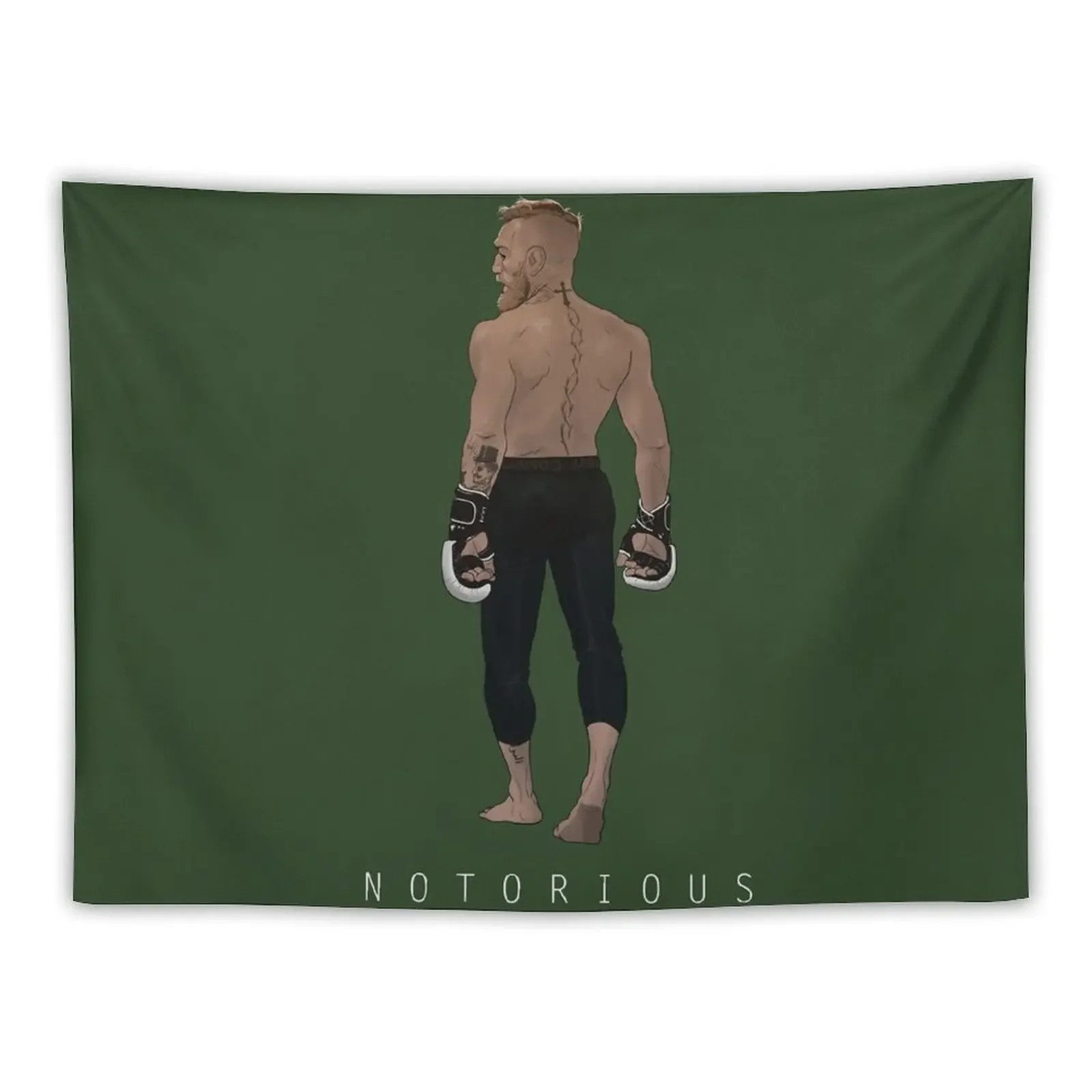 CONOR MCGREGOR - NOTORIOUS Tapestry Aesthetics For Room House Decor Tapestry