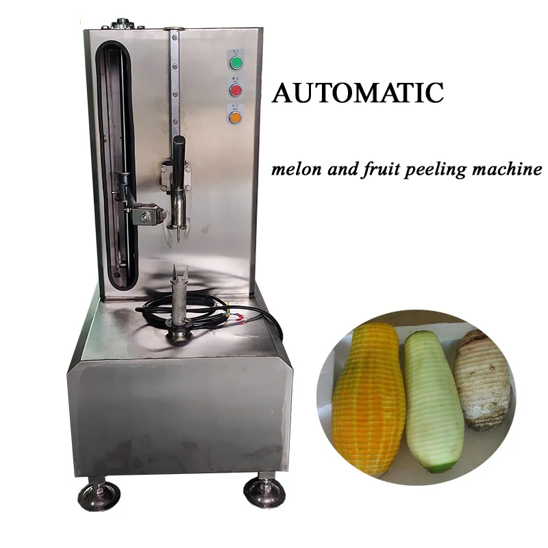 Machine à Éplucher Industrielle pour Citrouille, Ananas, Melon, Gourde, AMP, Orange, Papaye