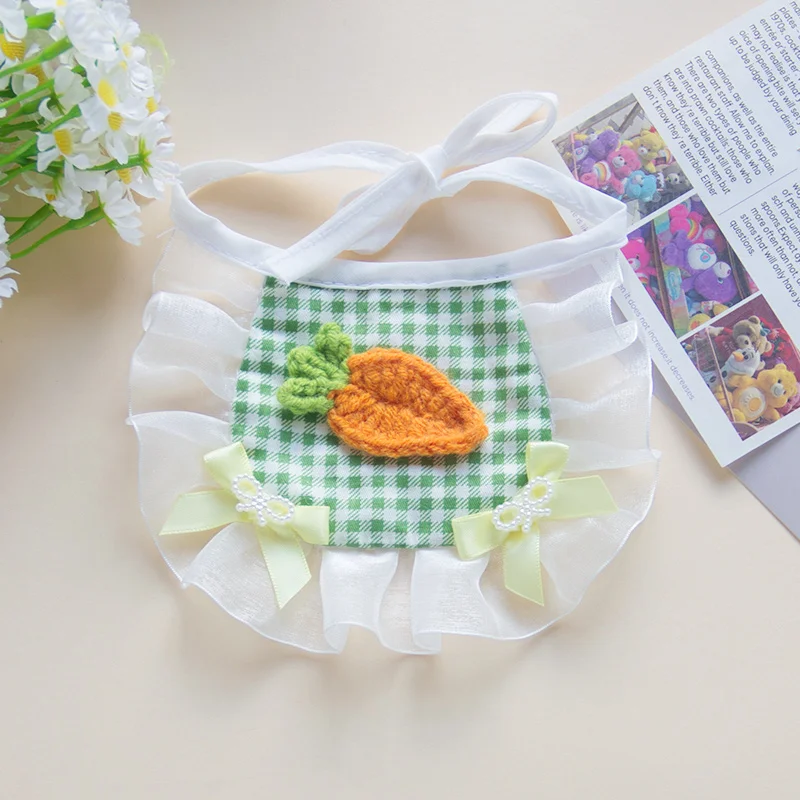 1pc Pet Cat Bib Little Yellow Duck Pet Scarf Suitable for Small and Medium Dogs and Cats