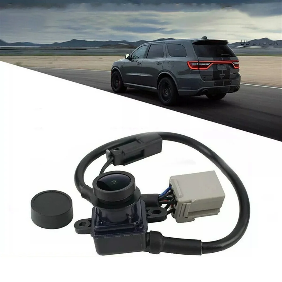 Kamera mundur pandangan belakang mobil for for untuk Dodge Journey 2011-2020 parkir mobil