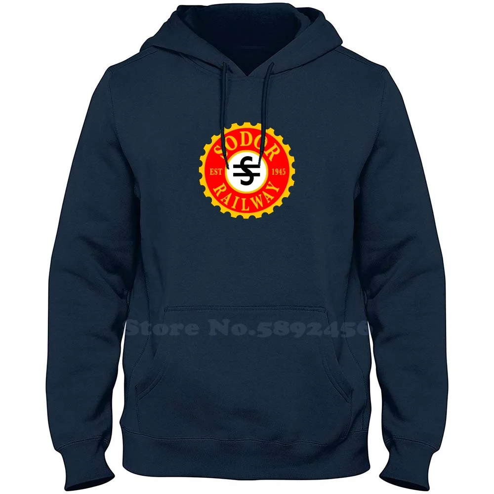 : Sodor Railway Logo 100% Pure Cotton Hoodie Thomas The Tank Engine Thomas The Train Isle Of Sodor Trains Railway Series