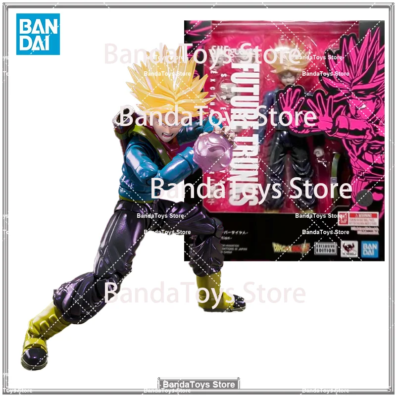 In Stock Original Bandai S.H.Figuarts SHF Future Trunks Super Saiyan 2024 SDCC Exclusive Edition Dragon Ball Z Anime Model Toys