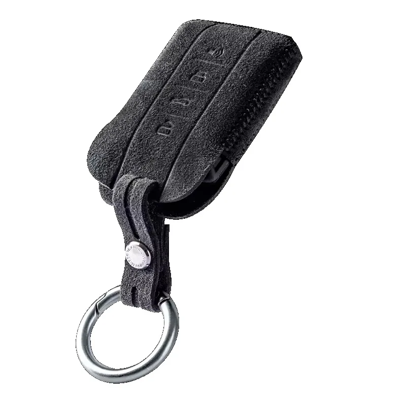 

For Tank 300 suede Car Remote Key Case Cover Shell Keychain Accessories