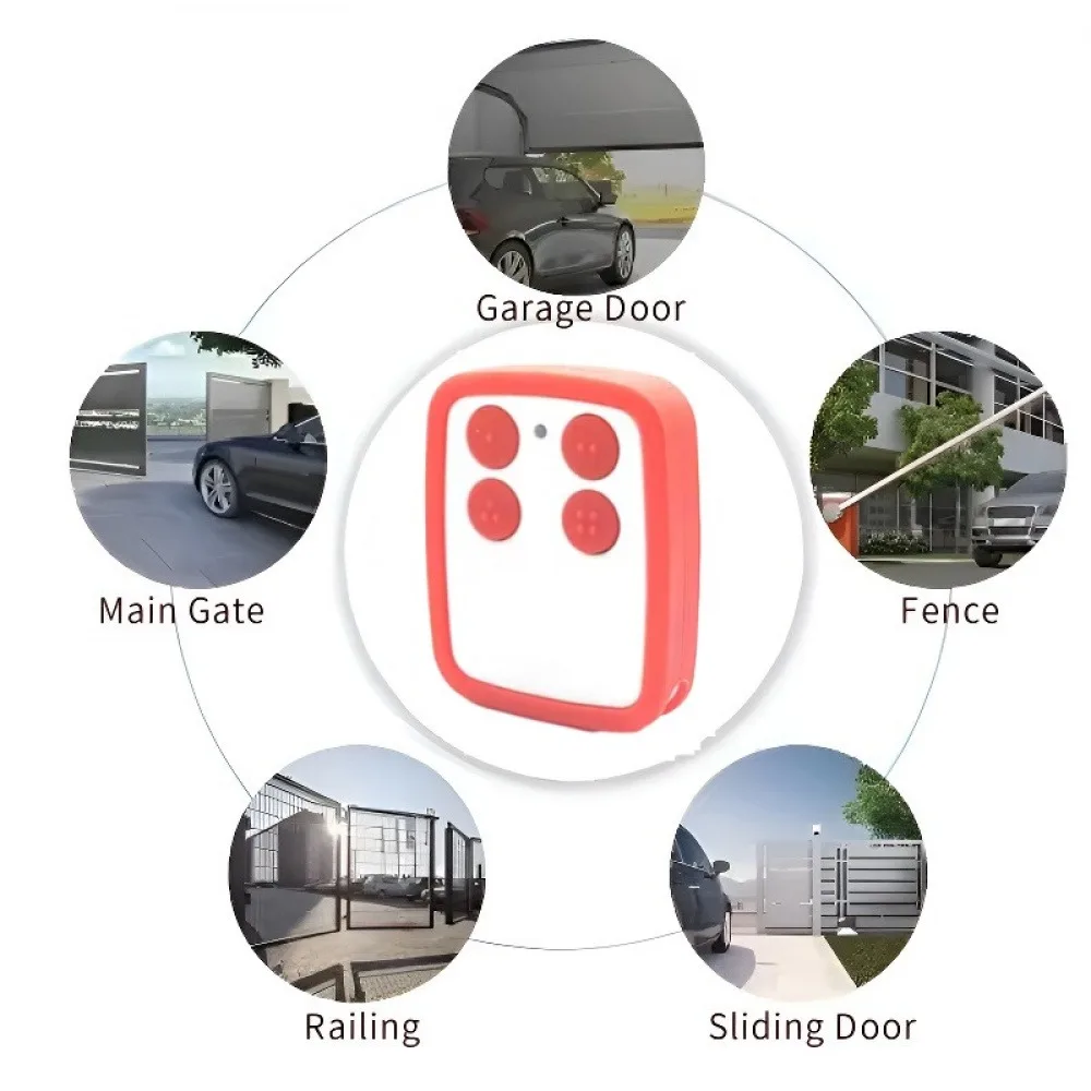 280mhz to 868mhz Universal Garage Door Remote Control Operate Electric Curtains Duplicator Vehicle Keys Product