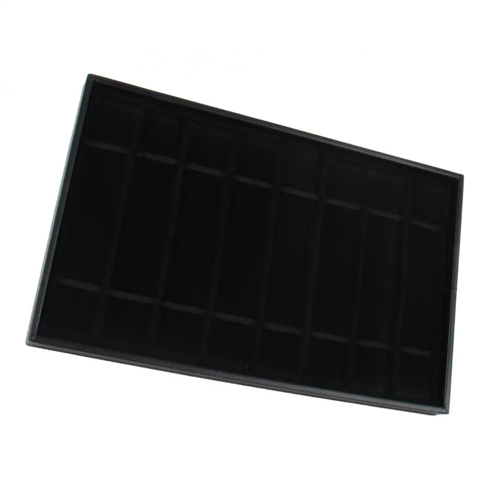 

Jewelry Organizer Case Artificial Leather Jewelry Display Tray with 8 Grids Organizer for Bracelets Necklaces and Watch Bands