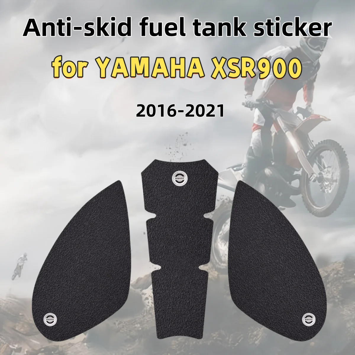 

for YAMAHA XSR900 2016-2021 motorcycle fuel tank sticker body sticker non-slip wear-resistant black