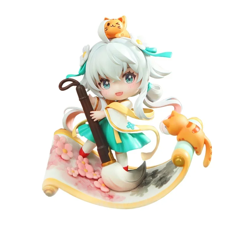 11cm kagura nana anime personagem q versão figura de ação modelo colecionável coleção modelo decoração do quarto brinquedos presente aniversário da menina