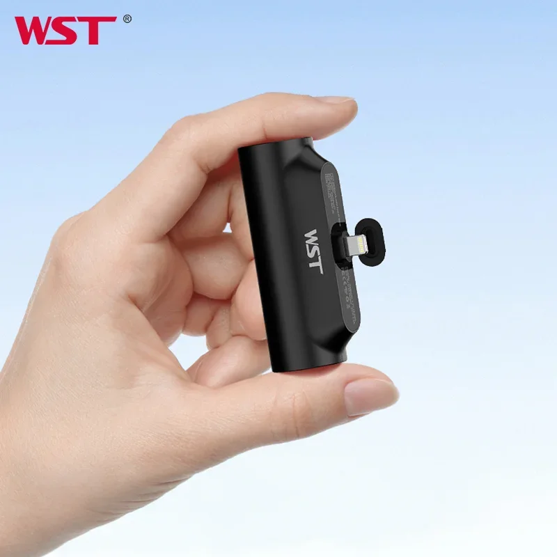 WST Gadget 2024 New Arrival Power Bank Mobile Phone Power Bank Chargers Cute Mini 5000mah Power Bank with Support