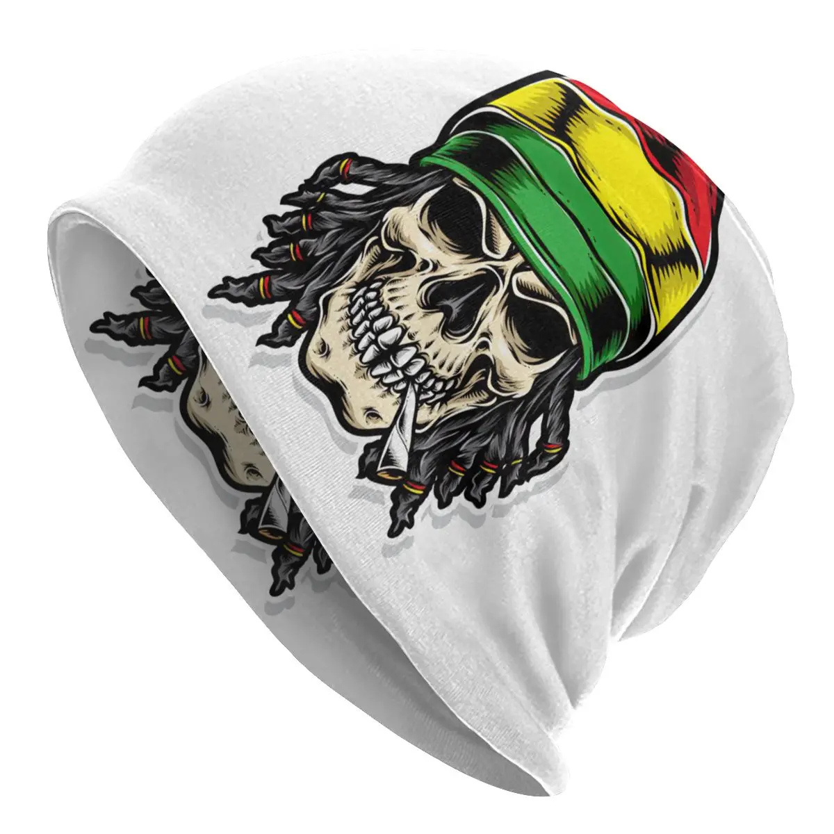 Cool Rasta Lion Of Judah Art Dreadlock Rastafari Caps Hip Hop Autumn Winter Ski Skullies Beanies Hat Warm Bonnet Knit Hat