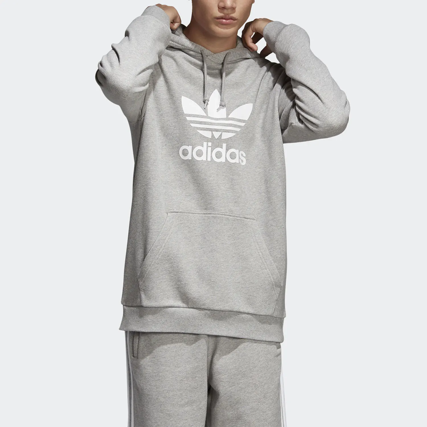 

adidas Genuine Spring New Trefoil Men's Sports Hoodie DT7963
