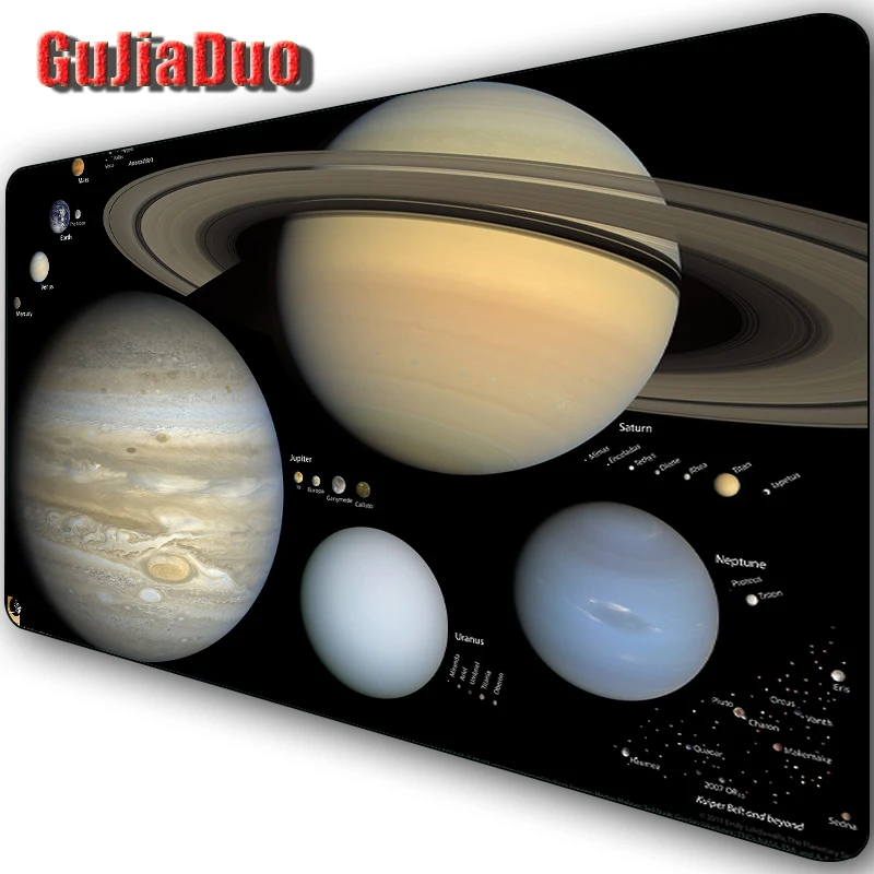 

400x900 Large Size Moon Mouse Pad Gamer Laptop Table Desk Mat XXL Gaming Hoom Accessories Non-slip Space Art Mousepad Carpet Rug