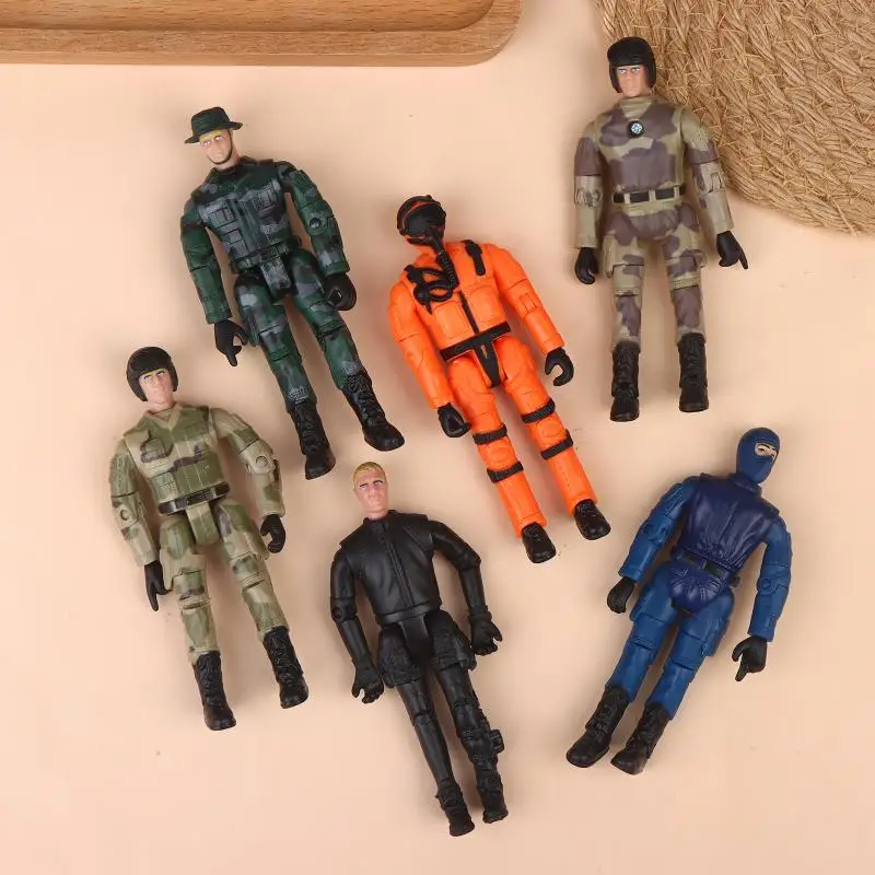 1/3/5 pièces figurine Garage pilote poupée pour voiture RC MN82 MN99S MN D90 D99S WPL C14 C24 JJRC couleur aléatoire