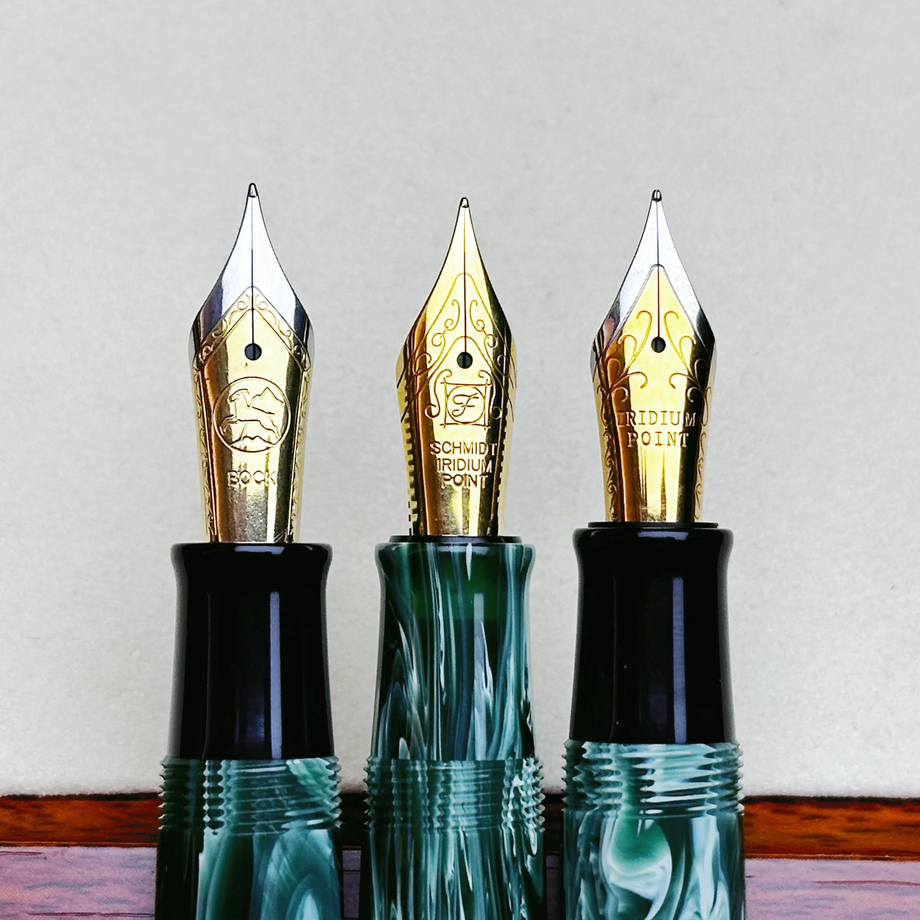 ADMOK 28 아크릴 클래식 레플리카 골드 스타 28 만년필 No.6 슈미트 펜촉 워터 피스 버튼 잉크 비즈니스 쓰기 펜 선물