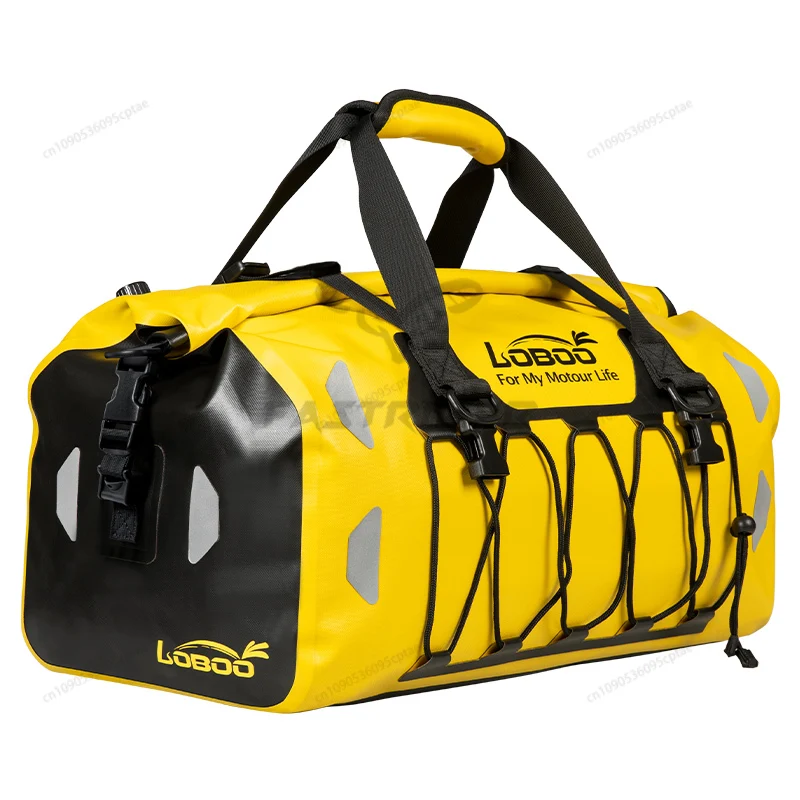 

LOBOO редис мотоциклетная сумка на заднее сиденье водонепроницаемая, рыцарское дорожное снаряжение для мотоцикла, сумка для езды на заднем хвосте, сумка для багажа