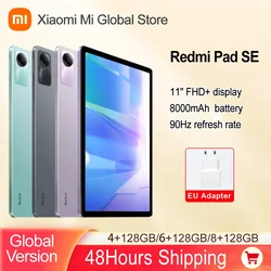 Xiaomi Redmi Pad SE Global Version Mi Tablet Snapdragon® 680 128GB / 256GB Quad speakers Dolby Atmos® 11