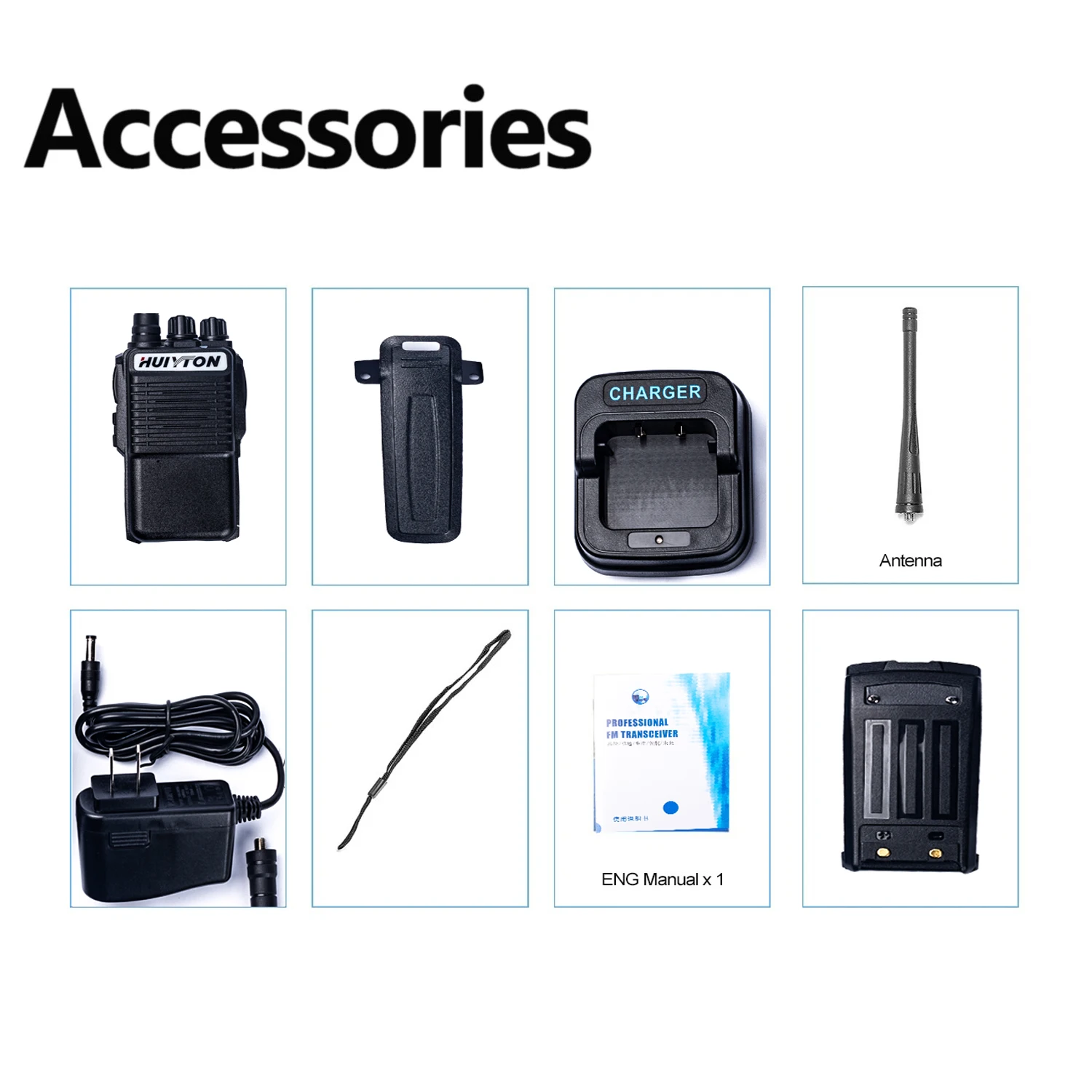 NEW Original HUIYTON HT-988 Handheld Intercom for Outdoor Self-Driving Tour Service Staff Place Special Radio Intercom