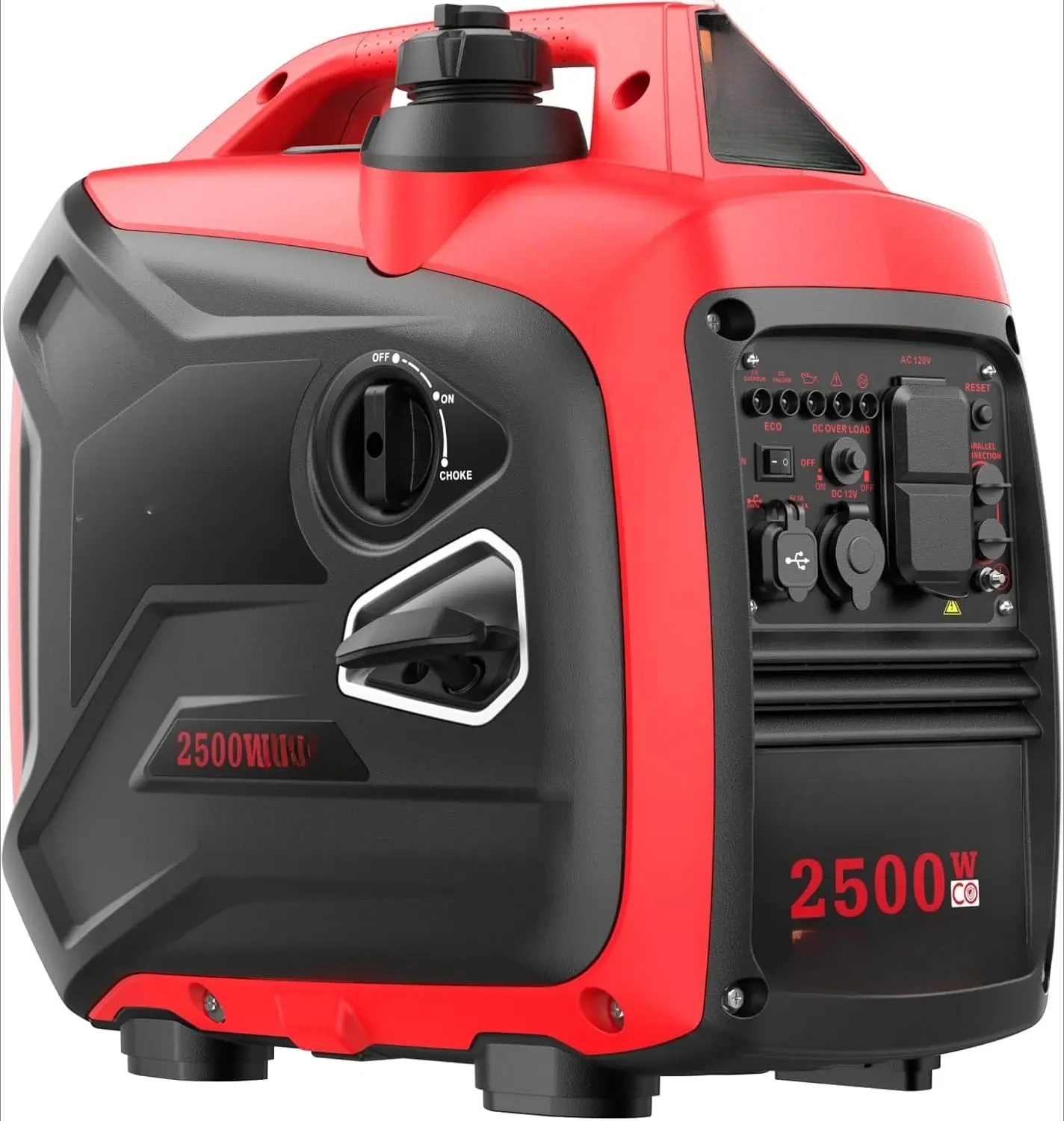 

Портативный газовый инверторный генератор, супертихий, с датчиком CO, готов к работе с автодомами, возможность параллельного подключения, длительное время работы, для кемпинга, пикников и дома.