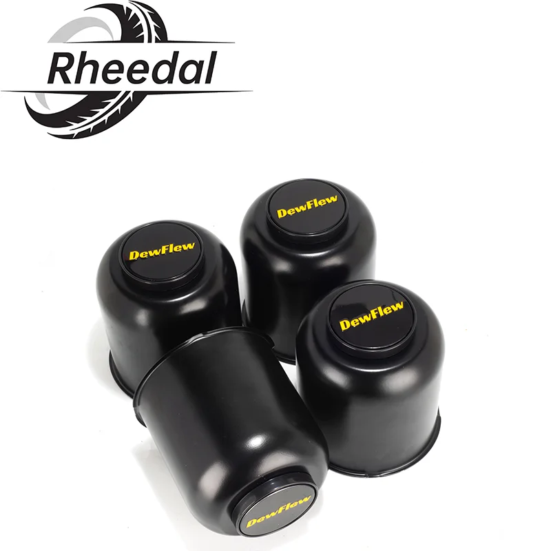 

Rheedal 2/4Pcs 108mm/4.25" Hub 109mm/4.29" H Stainless Push Through Wheel Center Caps For Travel Trailer Camper RV Accessories