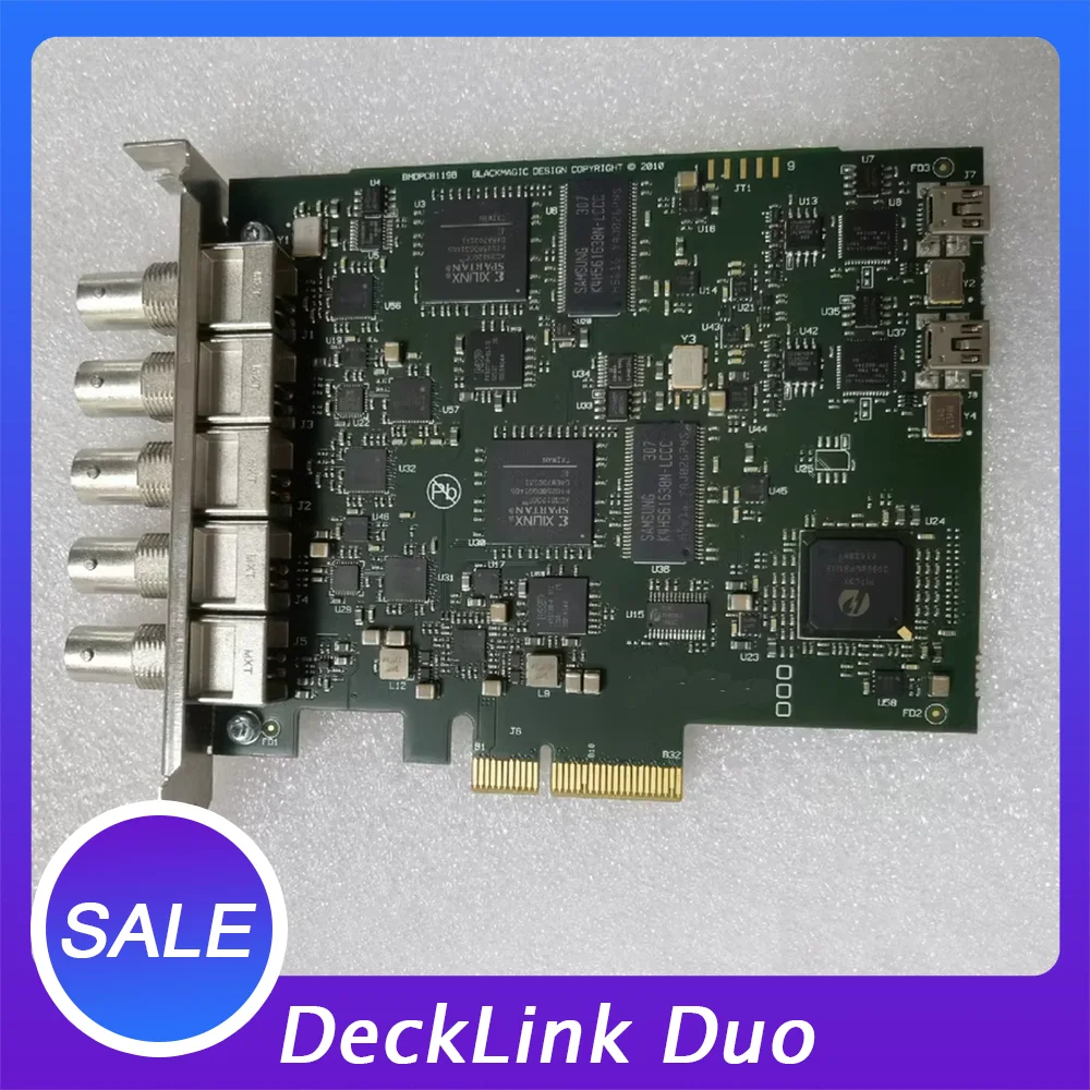 For BMD Video capture card dual channel DeckLink Duo