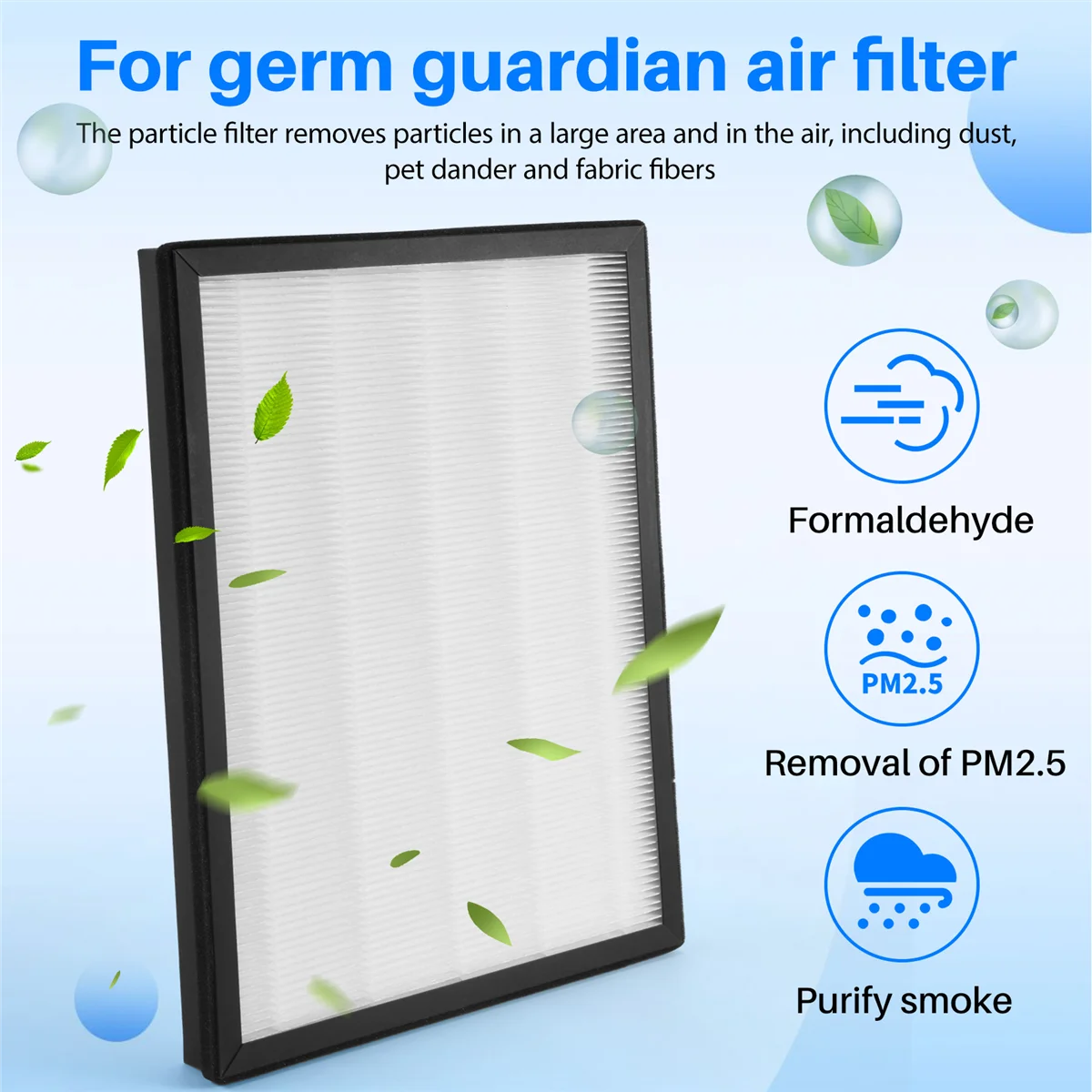 Replacement Filter for Philips AC1215 Air Purifier Cleaner Filter Screen FY1410 Elements Accessory image 4