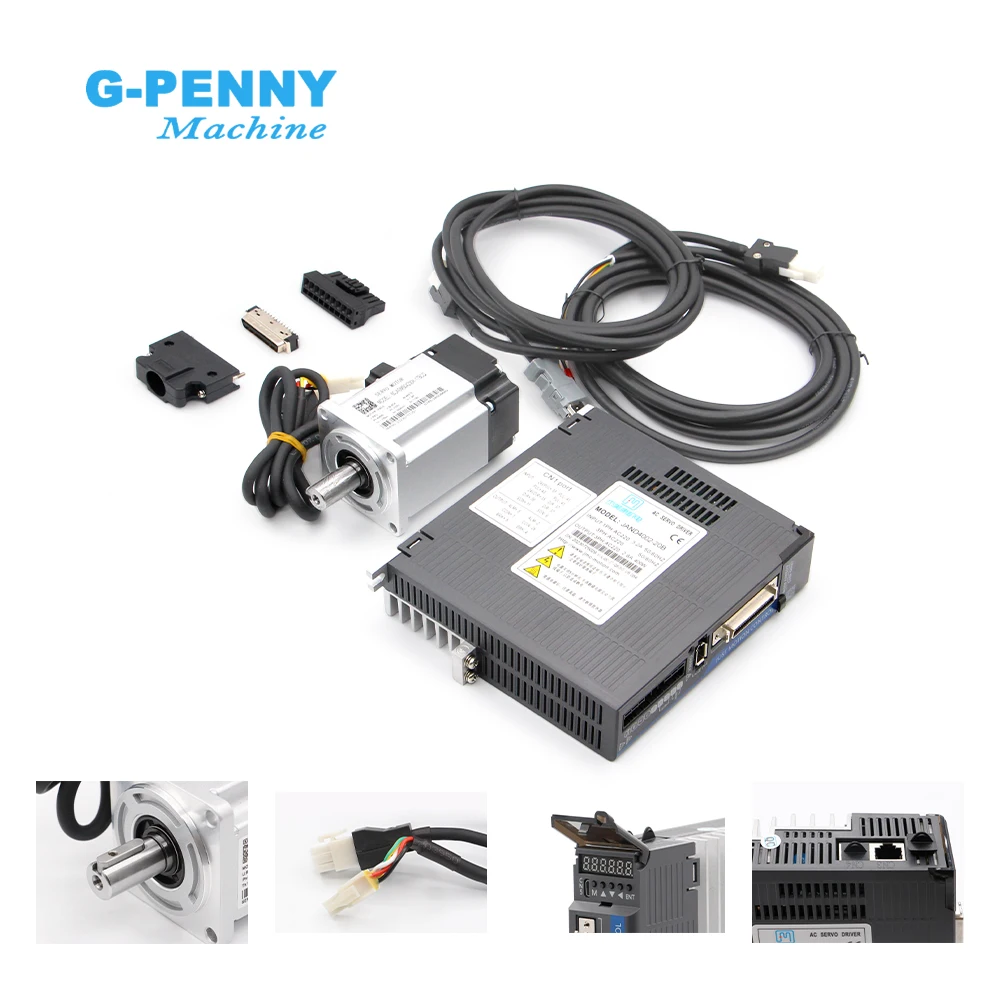 G-Penny & JMC 60gst 17 Bit Absolute 400w 220V 3000r/min 1.27N.m JAND4002-20B 60JASM504230K With Magnetic AC Servo motor kits