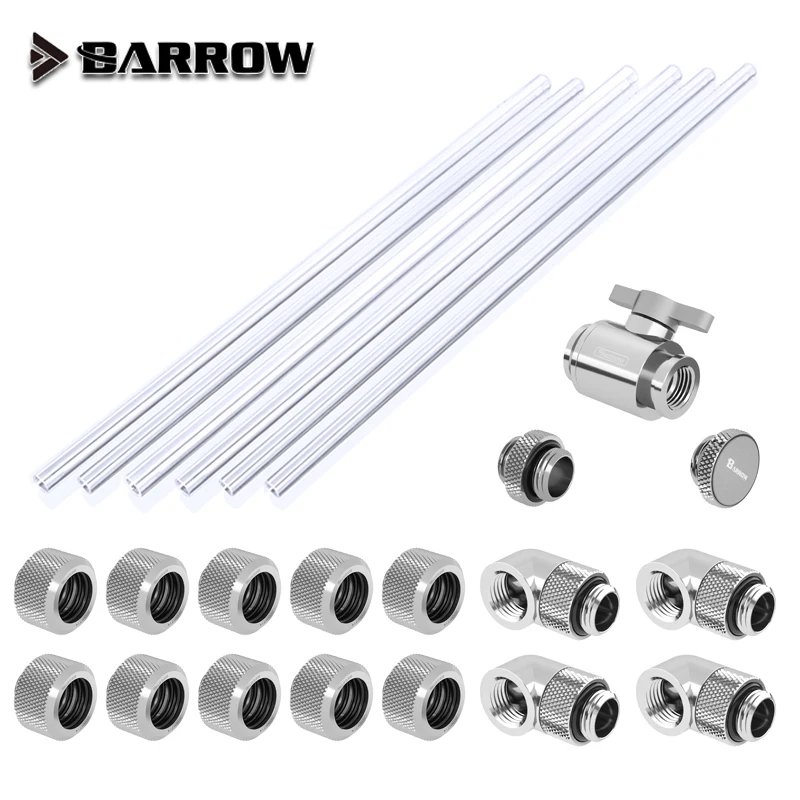 Imagem -06 - Barrow Mão Compressão Conector Encaixe Kit Tubo Rígido Rígido Rígido Encaixe Combo Tubo Petg Uso para Od12 mm 14 mm 16 mm