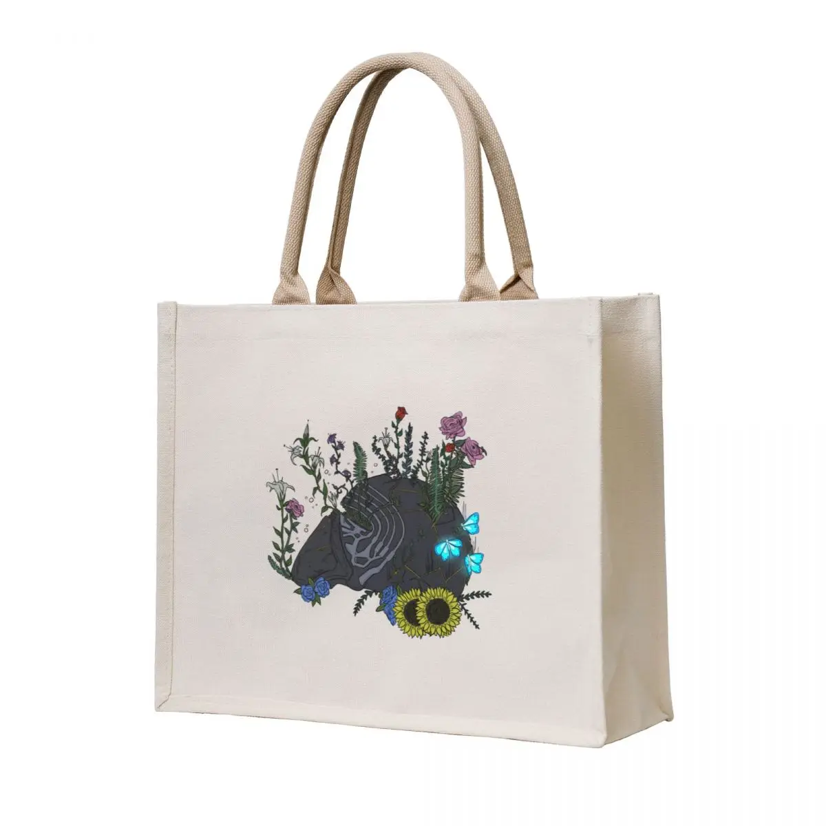 

Ben Helmet Tote Bag shopping cart bags Portable shopping bag custom bags