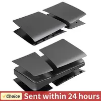 Cubierta de consola con placa frontal, estuche rígido ABS a prueba de polvo, placas de cubierta de piel para PS5 Pro Playstation 5 Pro Disc/consola Digital