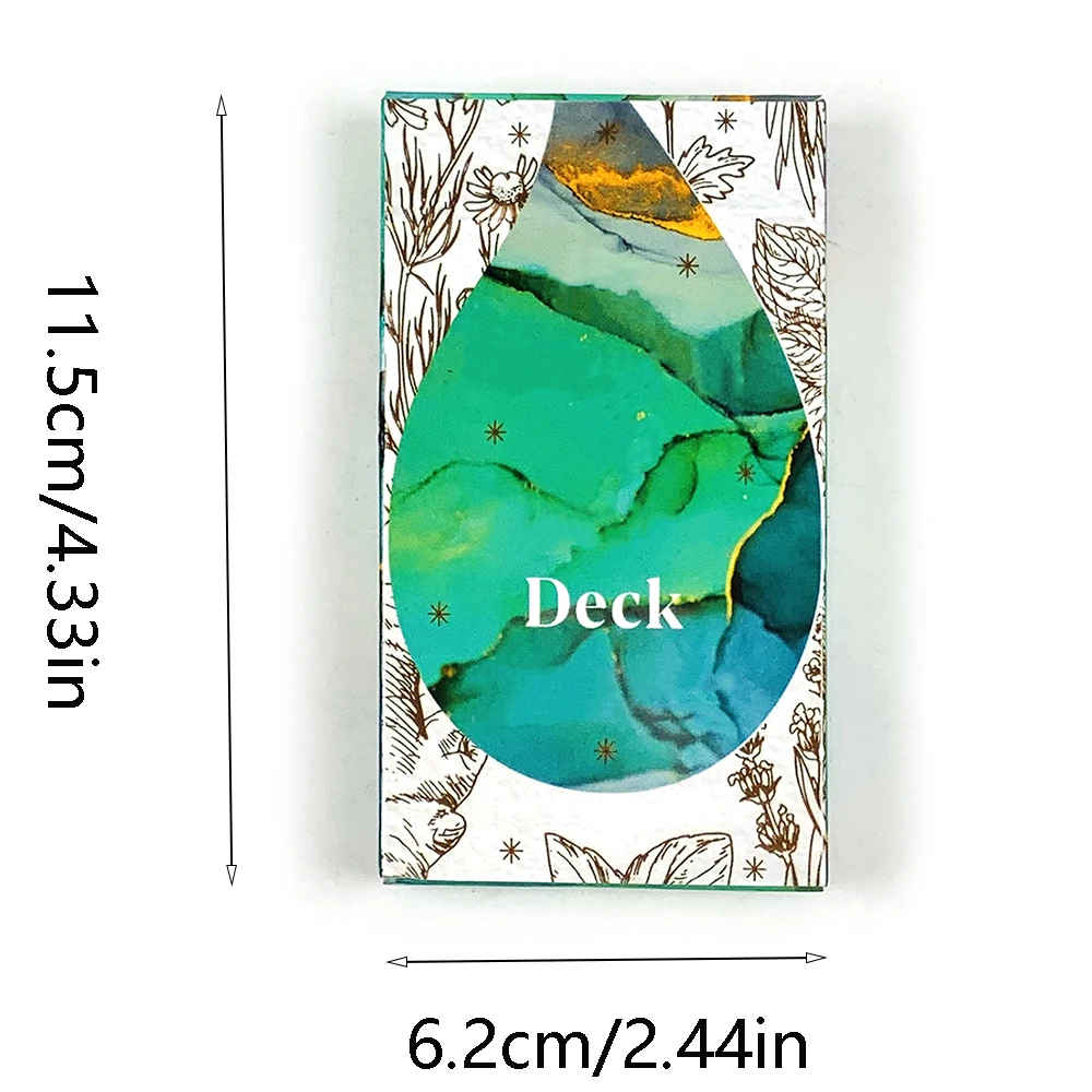 بطاقة أوراكل الأكثر مبيعًا مكونة من 52 بطاقة لتعزيز الجسم والعقل والروح لعبة بطاقات مثالية لعبة الحفلات للعائلة والأصدقاء #6